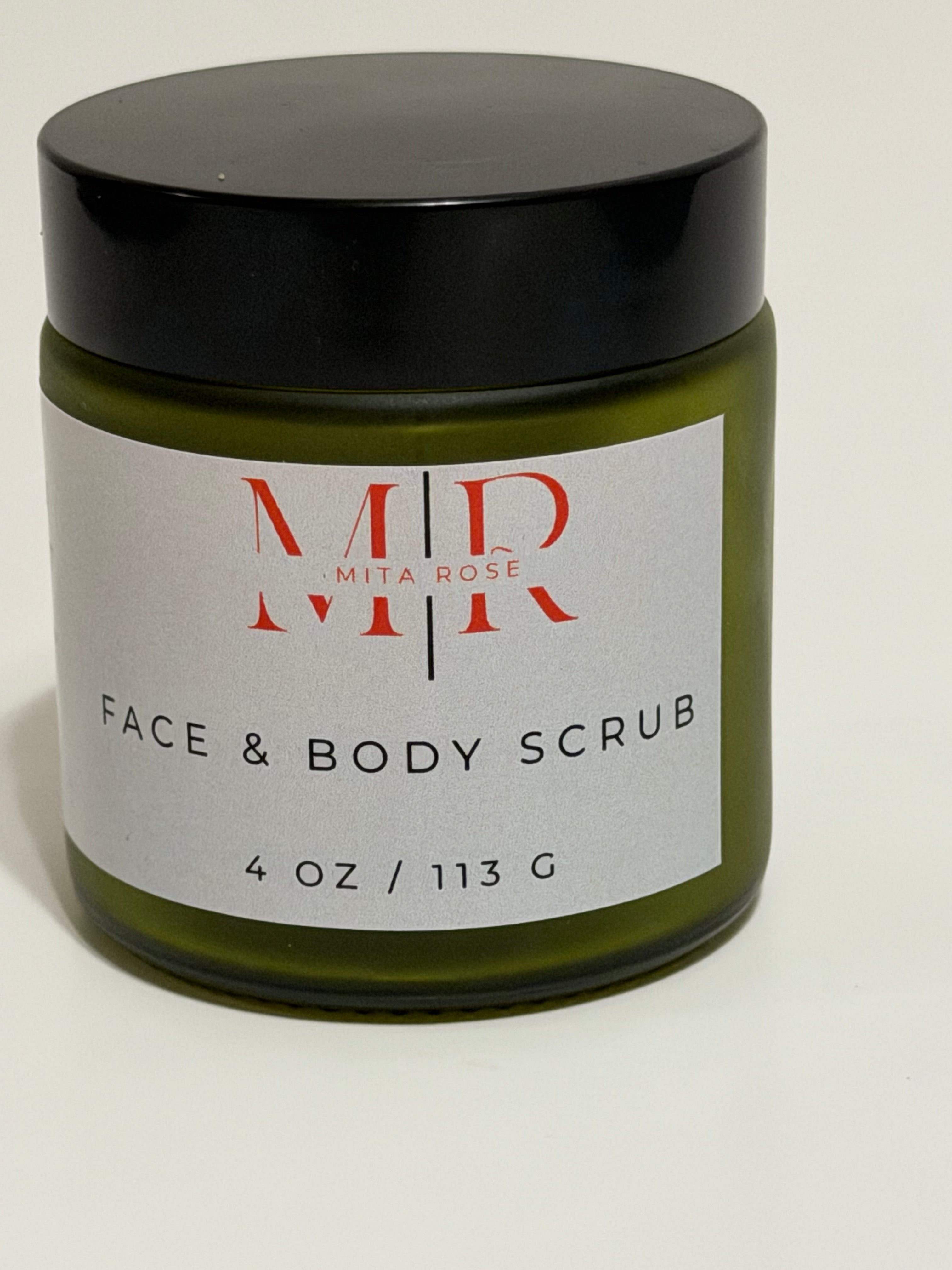 4OZ Mita Rose Face & Body Scrub